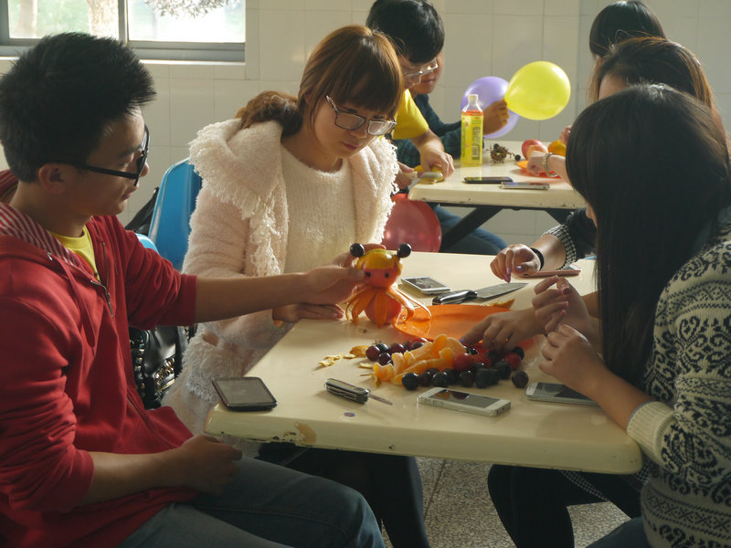 缤纷水果DIY——记2013年法学院水果拼盘大赛