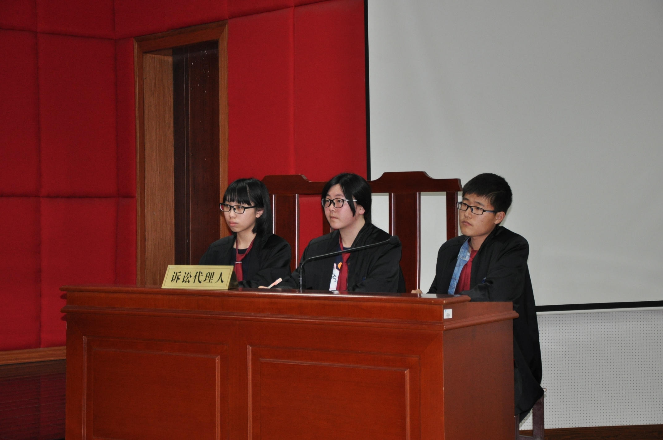 法学院成功举办2016年度模拟法庭观摩赛