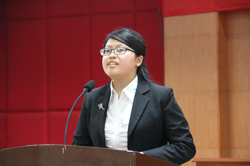 责任以行 青春飞扬 核心价值 放飞理想——法学院举行第二届演讲比赛